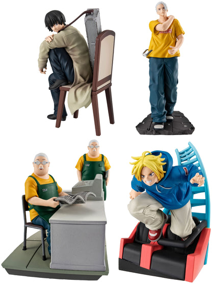 Sakamoto Days Petitrama EX Series 4er-Pack Cut Out Scenes Set MegaHouse - Anime Figuren günstig kaufen