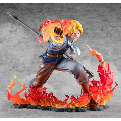 Sabo Fire Fist Inheritance Limited Edition P.O.P