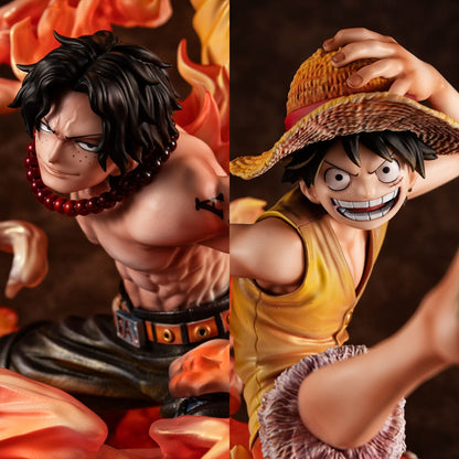 Luffy & Ace Bond between brothers 20th Limited Ver P.O.P Megahouse - Anime Figuren günstig kaufen