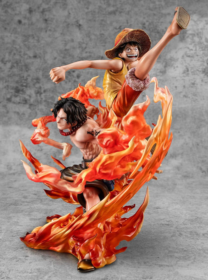 Luffy & Ace Bond between brothers 20th Limited Ver P.O.P Megahouse - Anime Figuren günstig kaufen