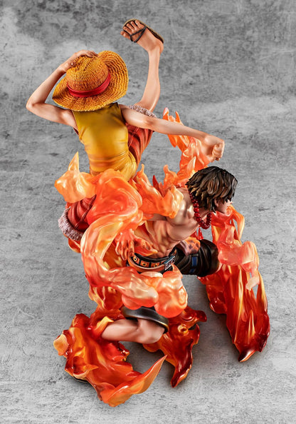 Luffy & Ace Bond between brothers 20th Limited Ver P.O.P Megahouse - Anime Figuren günstig kaufen