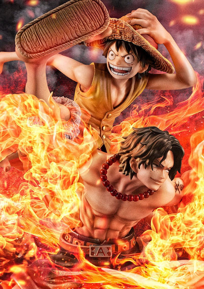Luffy & Ace Bond between brothers 20th Limited Ver P.O.P Megahouse - Anime Figuren günstig kaufen