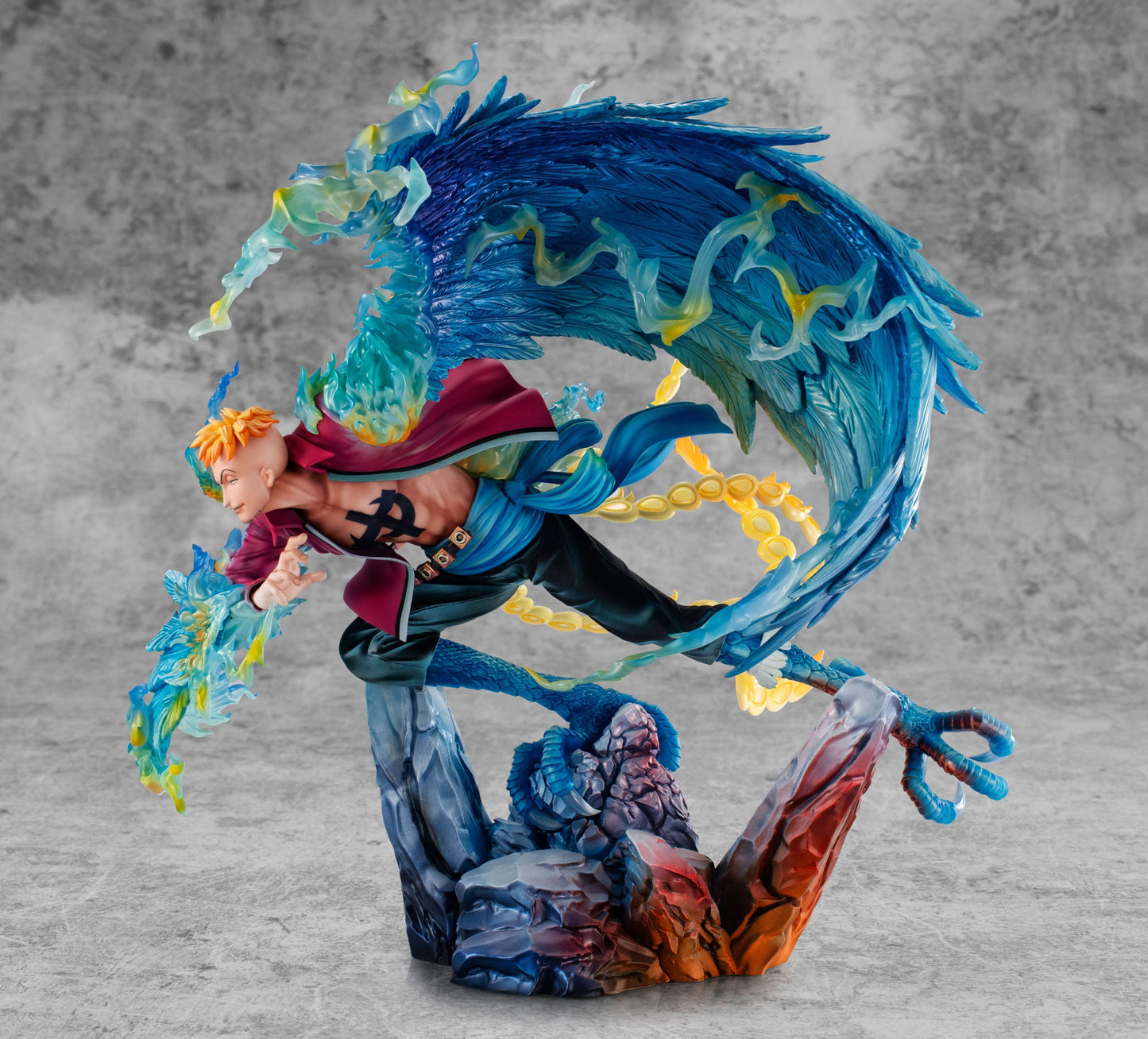 Marco the Phoenix Leader of 1st group of Whitebeard Pirates P.O.P MAS Maximum MegaHouse