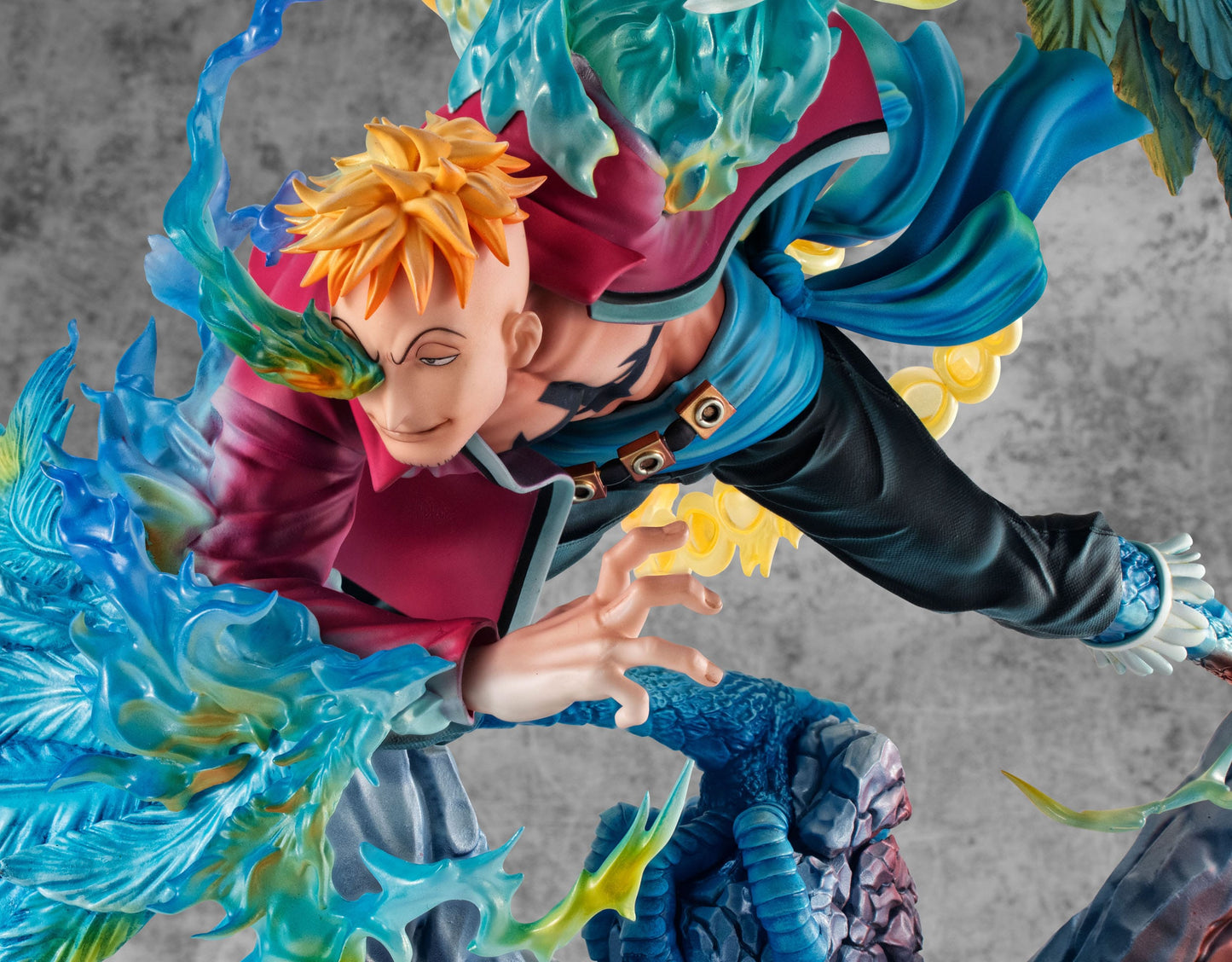 Marco the Phoenix Leader of 1st group of Whitebeard Pirates P.O.P MAS Maximum MegaHouse