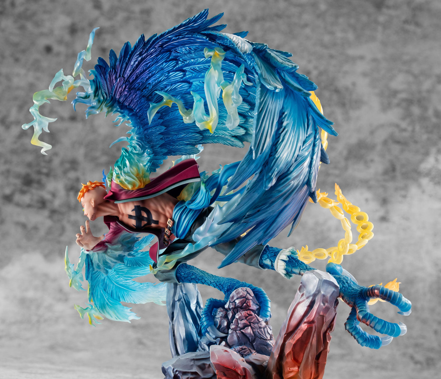 Marco the Phoenix Leader of 1st group of Whitebeard Pirates P.O.P MAS Maximum MegaHouse