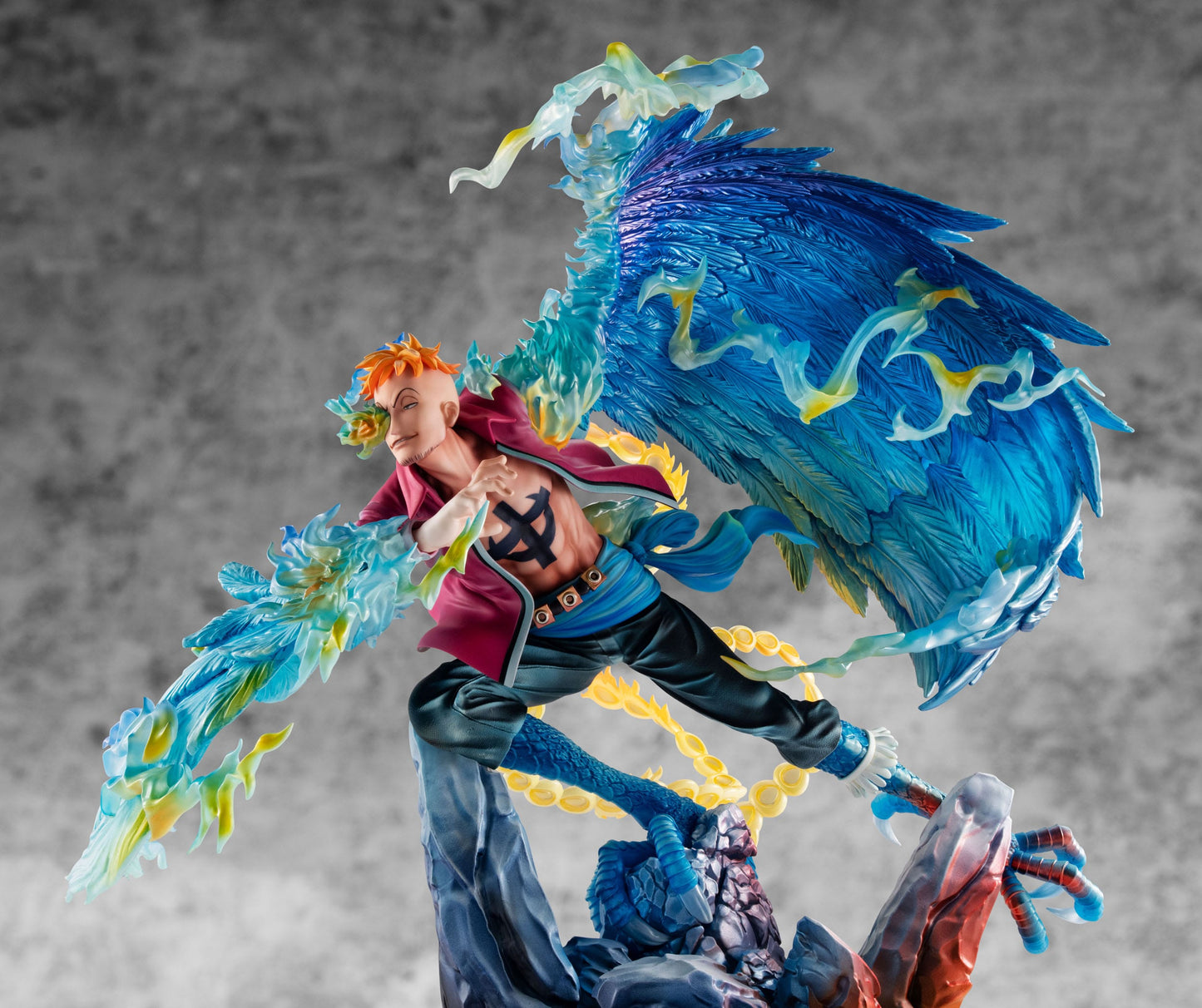 Marco the Phoenix Leader of 1st group of Whitebeard Pirates P.O.P MAS Maximum MegaHouse