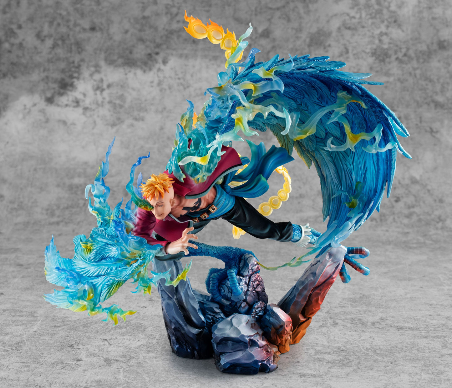 Marco the Phoenix Leader of 1st group of Whitebeard Pirates P.O.P MAS Maximum MegaHouse