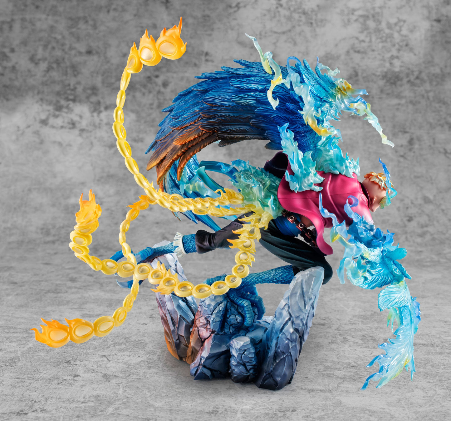 Marco the Phoenix Leader of 1st group of Whitebeard Pirates P.O.P MAS Maximum MegaHouse