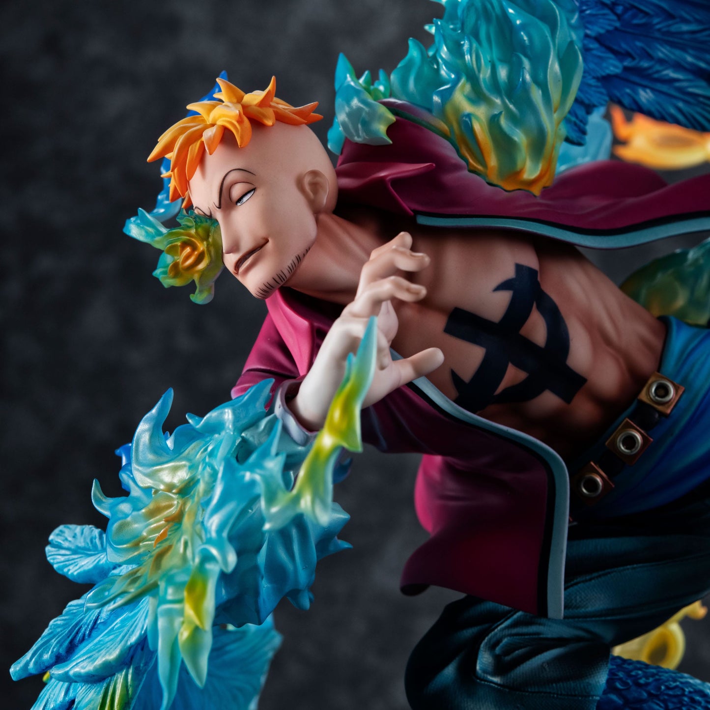 Marco the Phoenix Leader of 1st group of Whitebeard Pirates P.O.P MAS Maximum MegaHouse