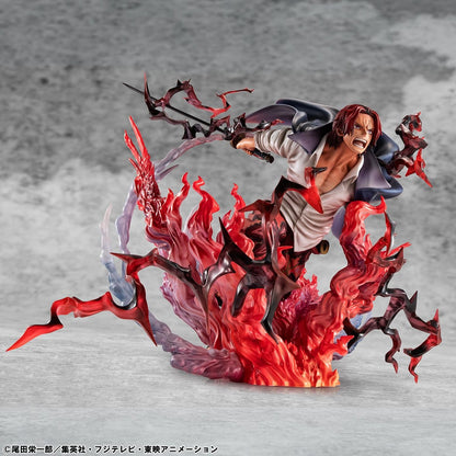 Leader of Red Hair Pirates Red-Haired Shanks Kamusari P.O.P SA-MAXIMUM MegaHouse - Anime Figuren günstig kaufen