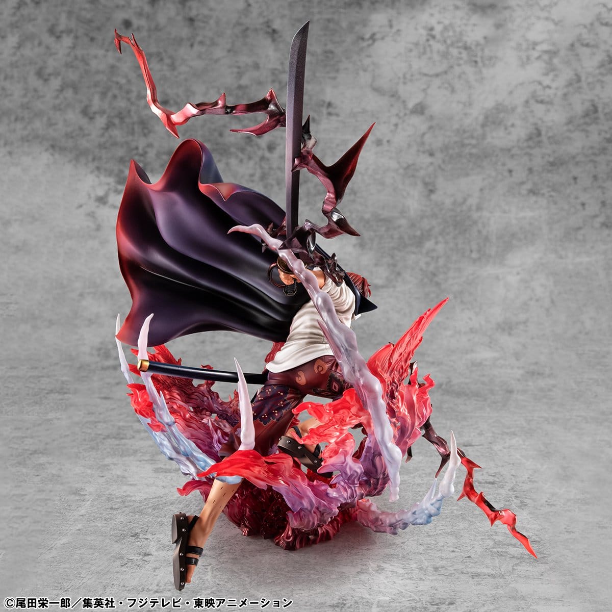 Leader of Red Hair Pirates Red-Haired Shanks Kamusari P.O.P SA-MAXIMUM MegaHouse