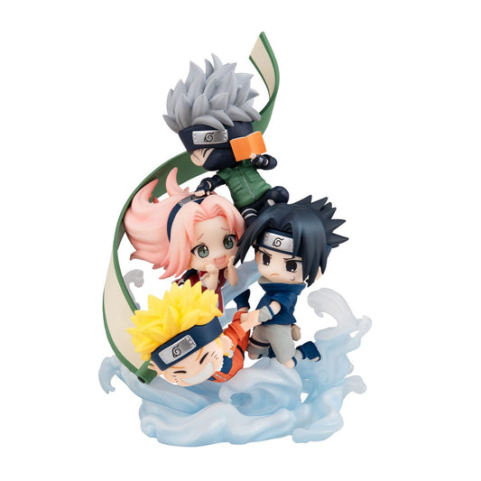 Kakashi, Sasuke, Naruto & Sakura FigUnity MegaHouse - Anime Figuren günstig kaufen