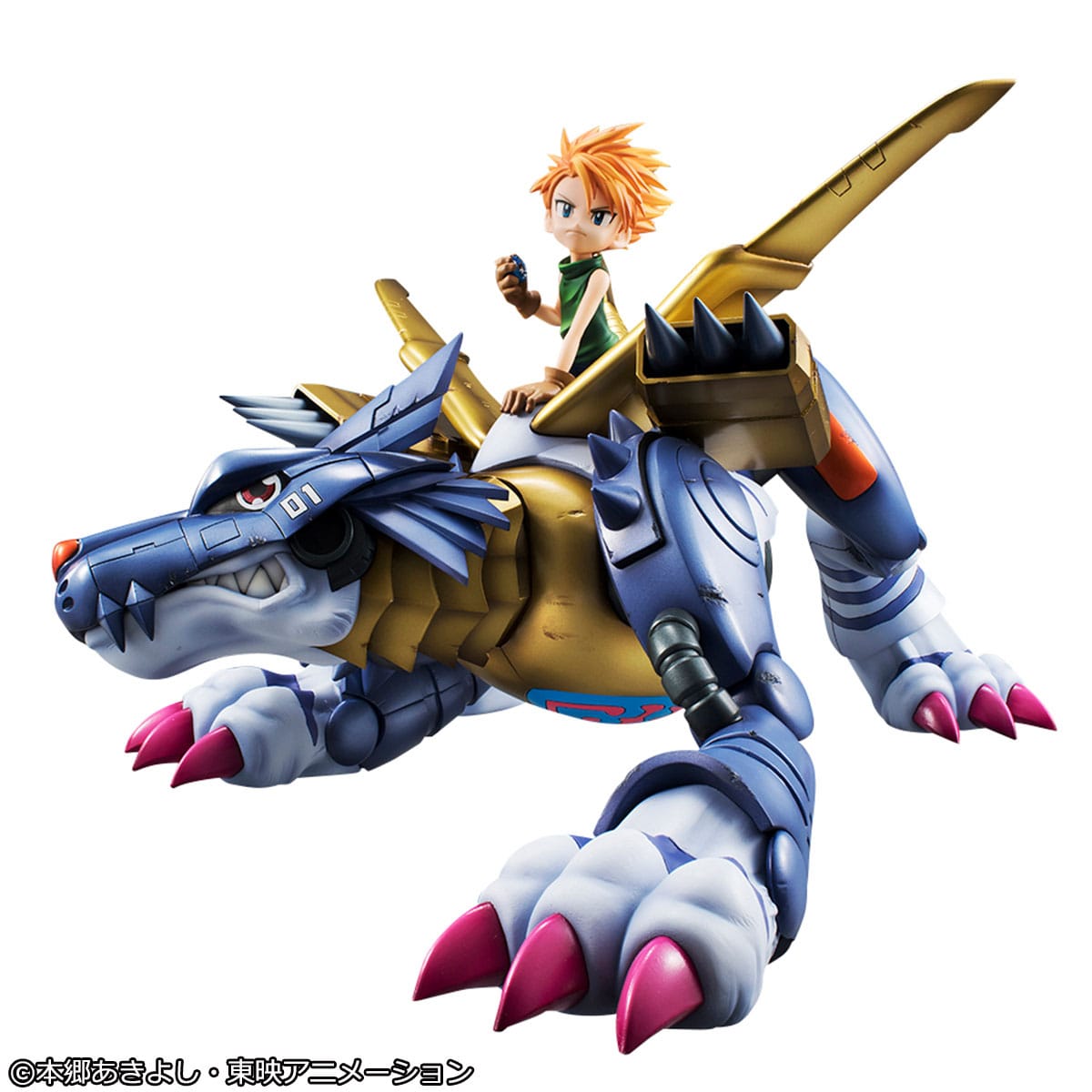 Metal Garurumon & Ishida Yamato G.E.M. Serie MegaHouse