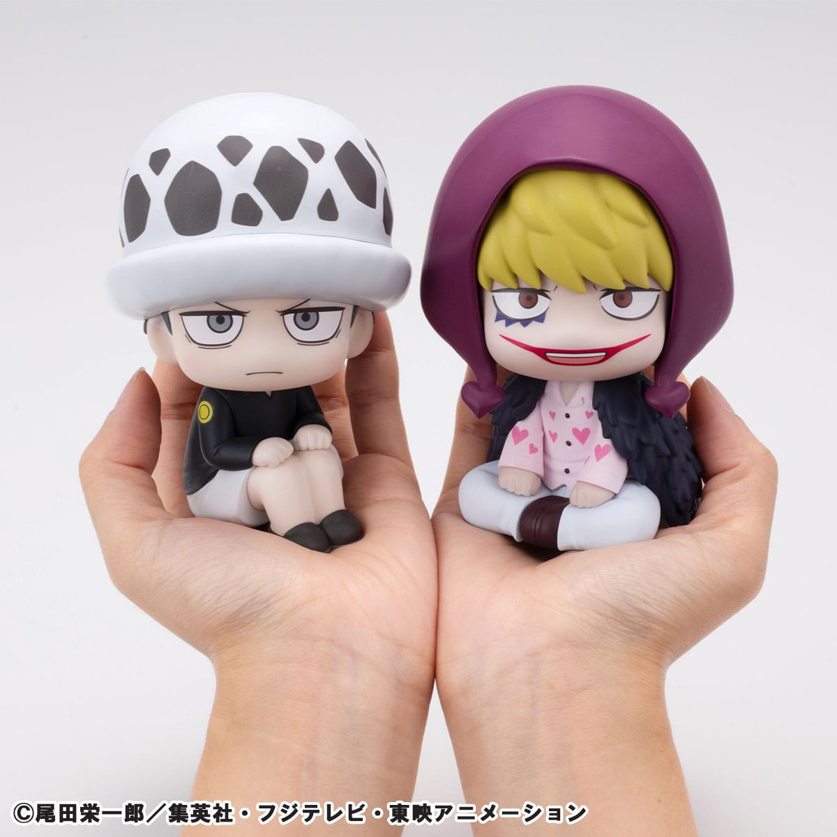 Trafalgar Law Childhood Ver. & Corazon (with gift) Look Up MegaHouse