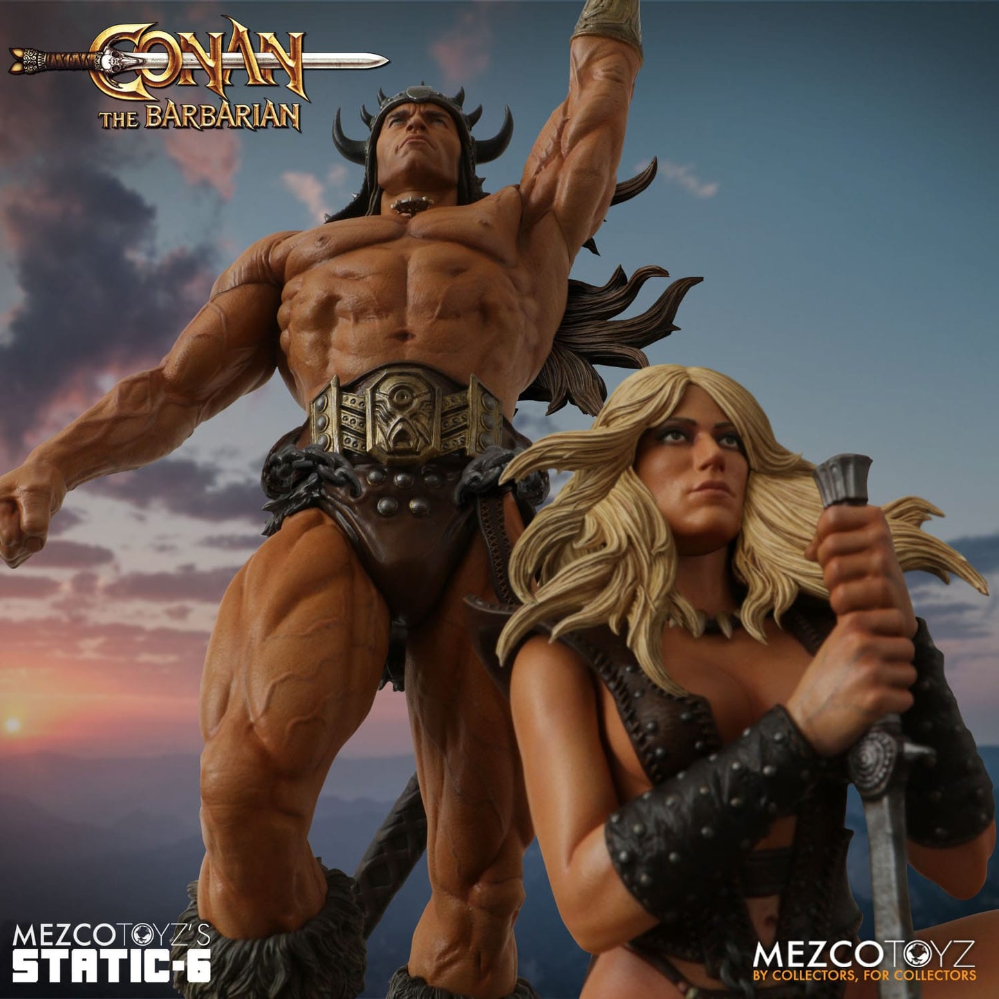 Conan the Barbarian - Static-6 - Mezco