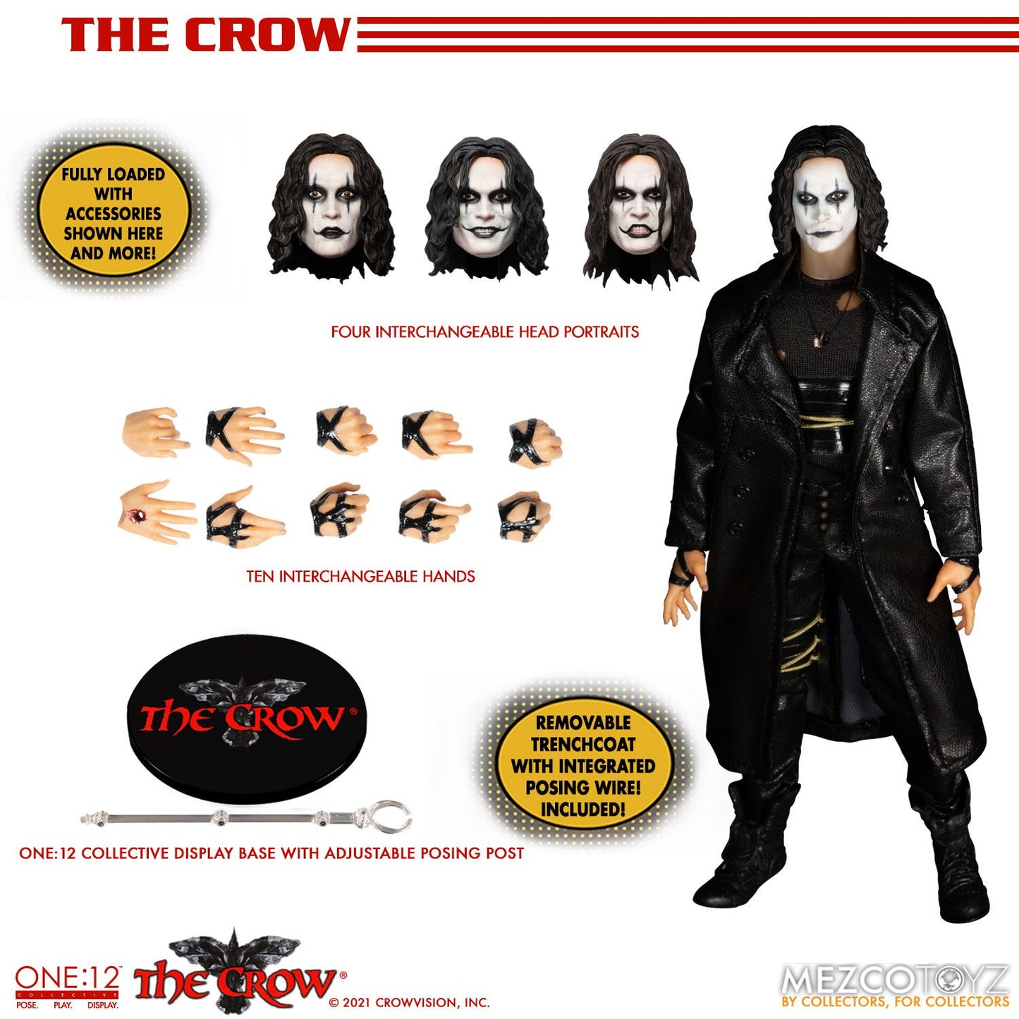 Eric Draven - The Crow - Mezco
