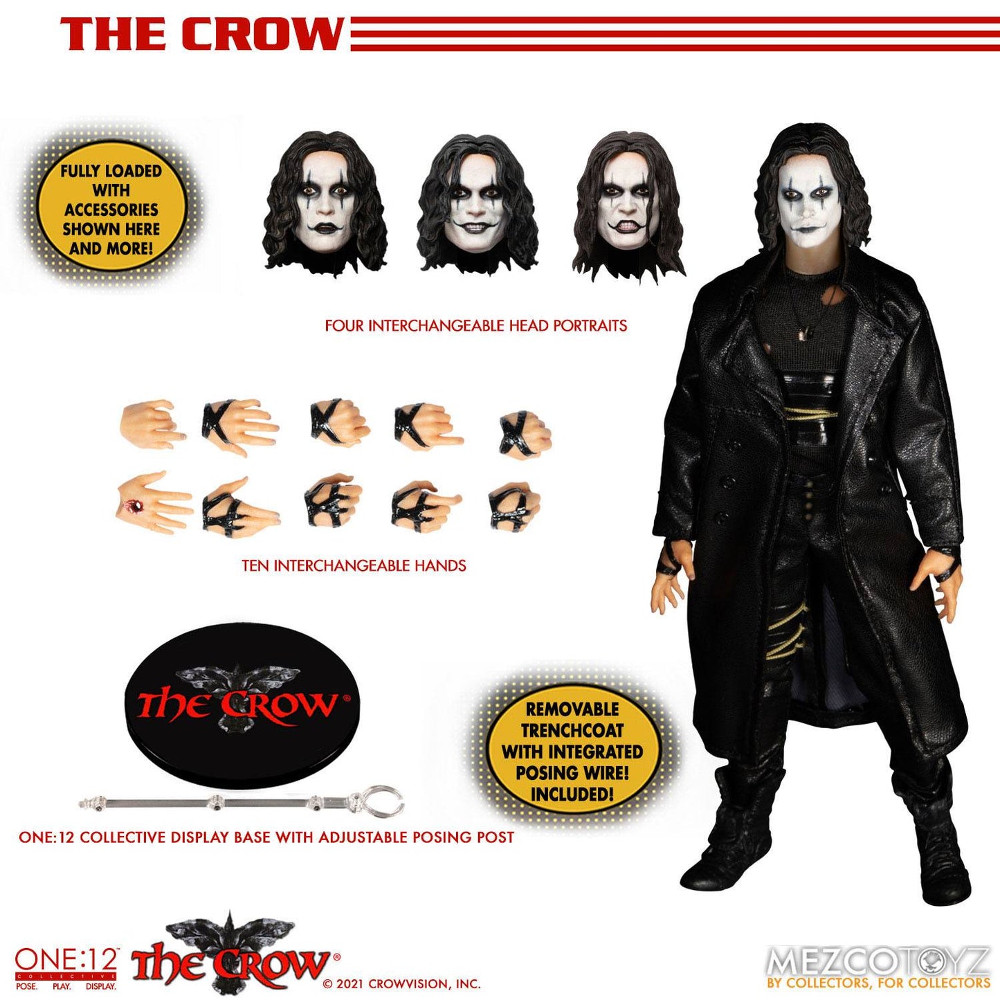 Eric Draven - The Crow - Mezco