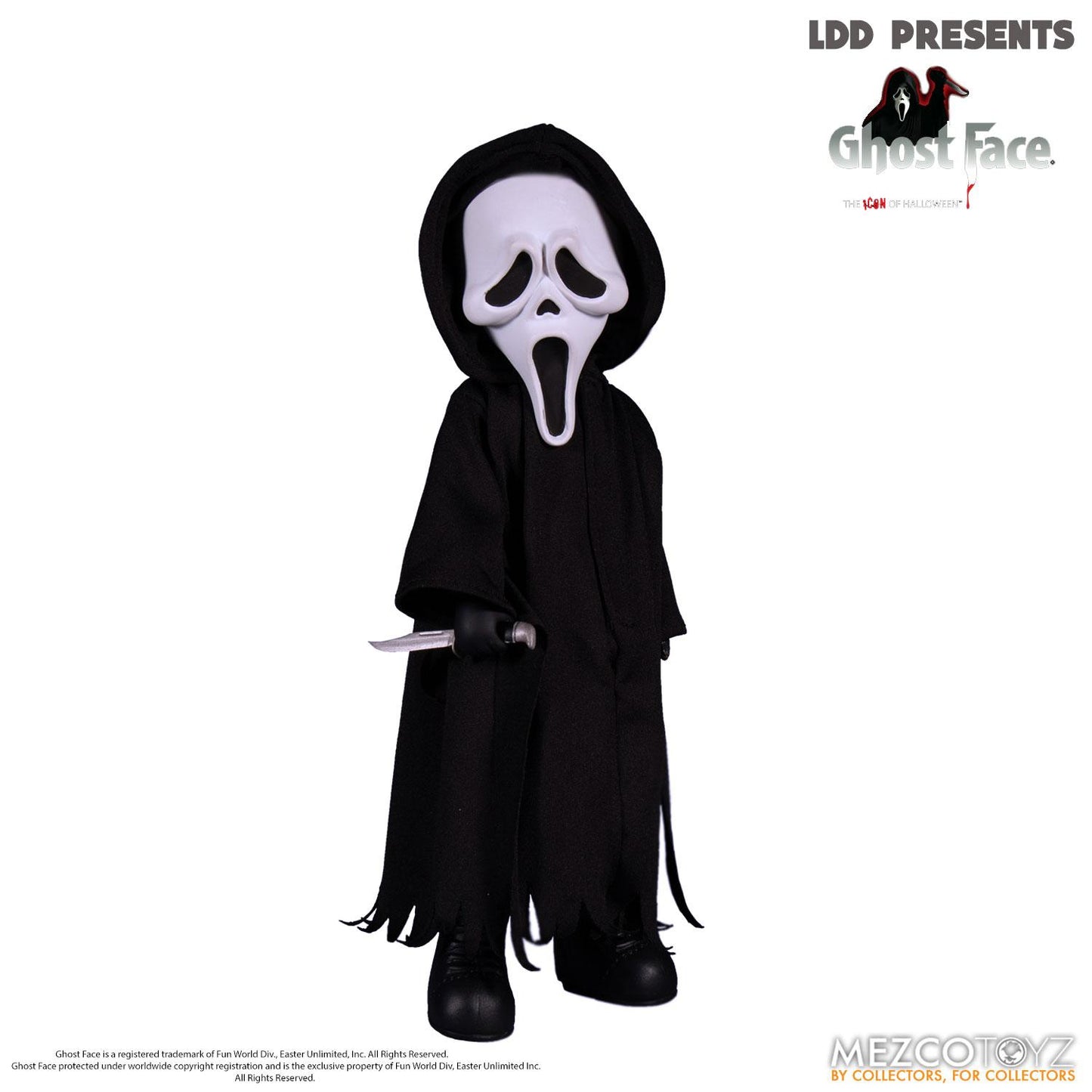 Ghost Face Doll Mezco Toys (Pre-Owned)