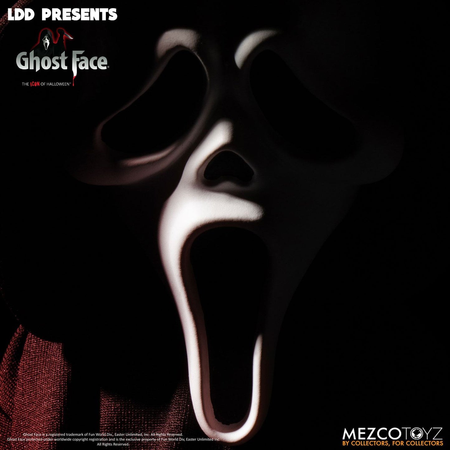 Ghost Face Doll Mezco Toys (Pre-Owned)