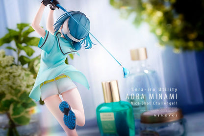Minami Aoba Nice Shot Challenge Mimeyoi