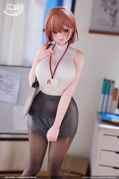 OL-chan Illustration by Udon. Model way