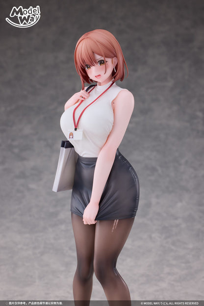 OL-chan Illustration by Udon. Model way