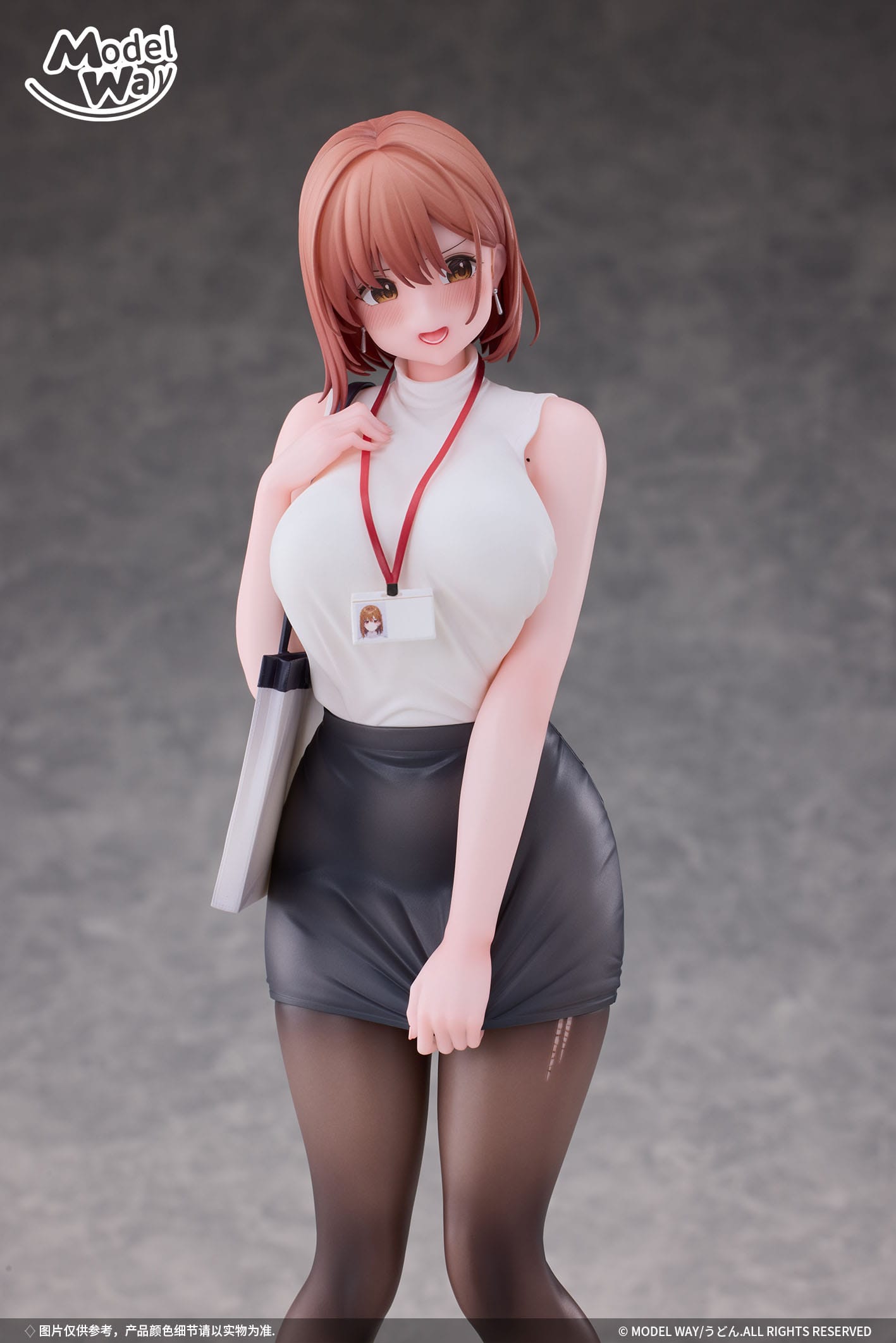 OL-chan Illustration by Udon. Model way