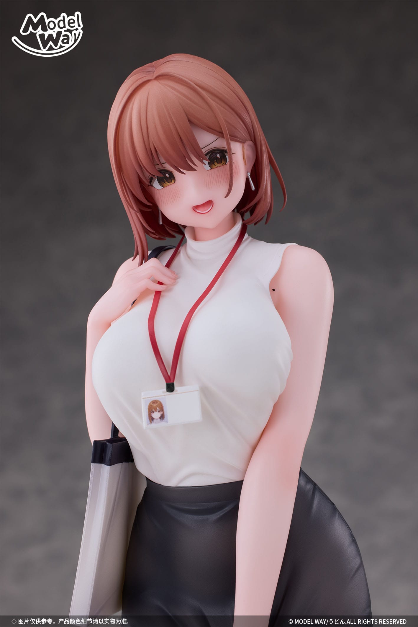 OL-chan Illustration by Udon. Model way