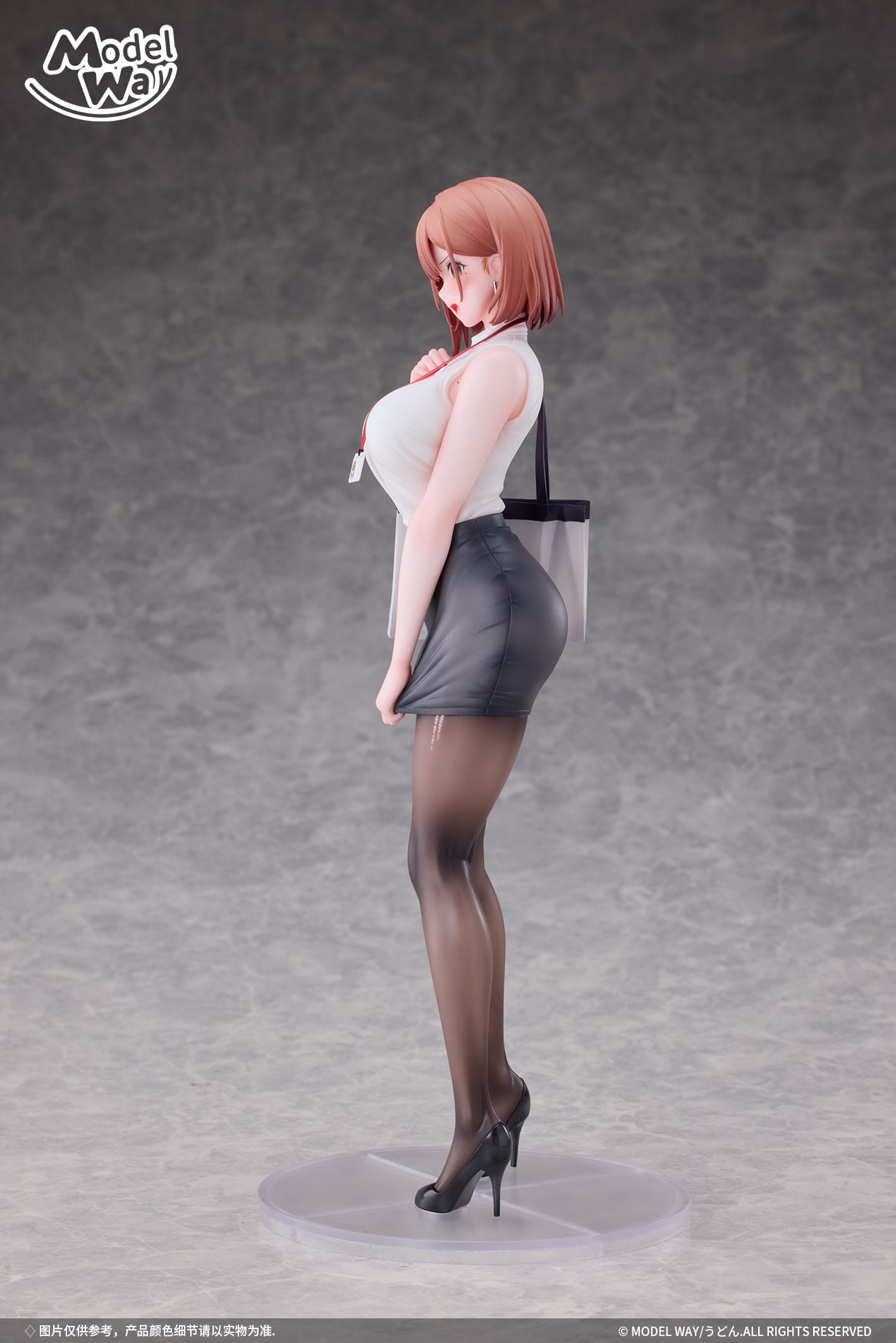 OL-chan Illustration by Udon. Model way