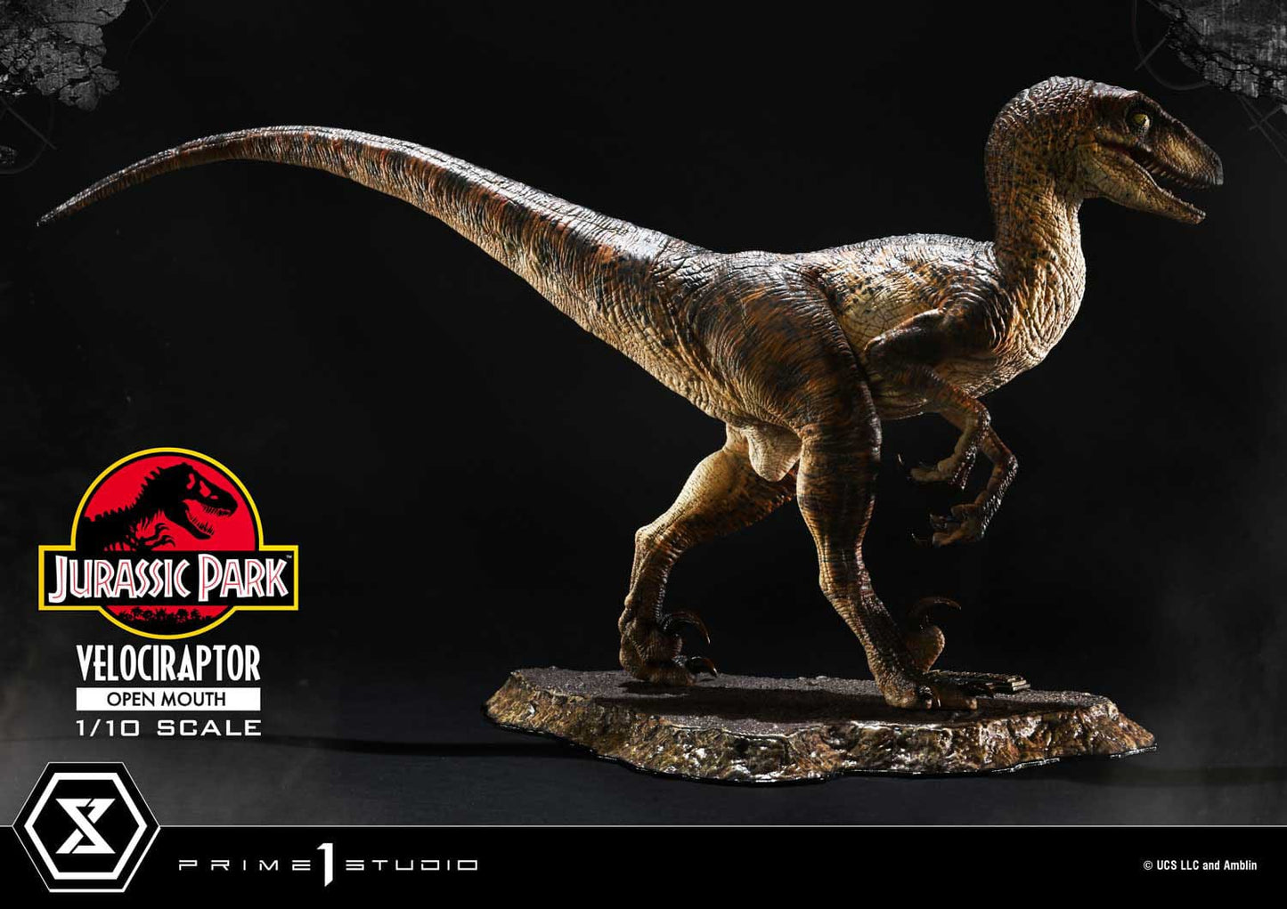 Velociraptor Open Mouth Prime 1 Studios