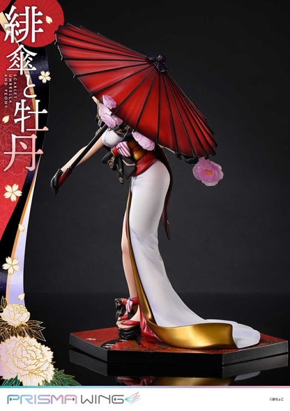 Scarlet Umbrella And Peony Prime 1 Studio