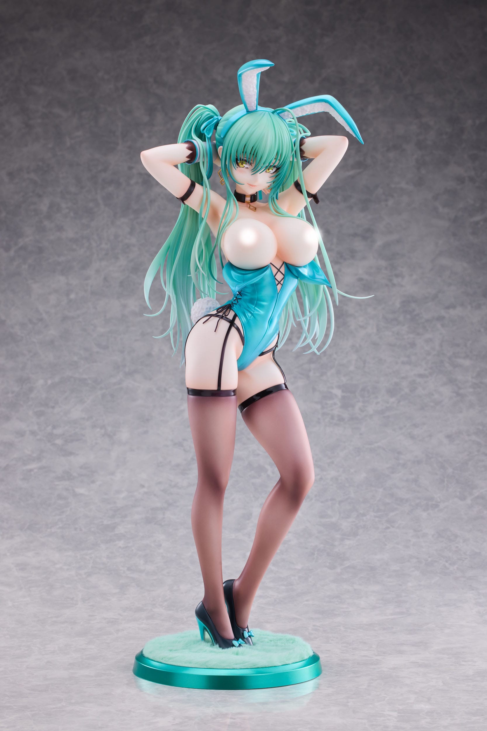 Green Twin Tail Bunny-chan Original Character PartyLook - Anime Figuren günstig kaufen