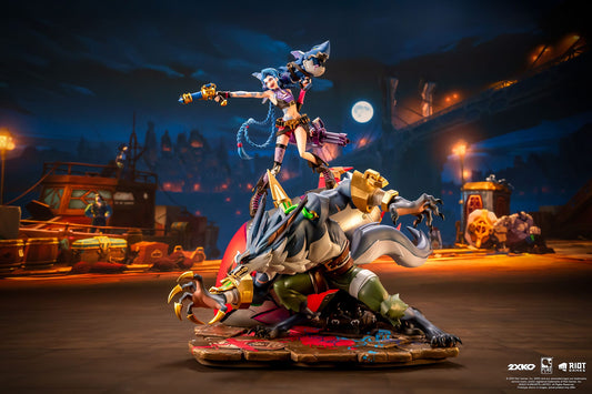 Jinx & Warwick Diorama 2XKO League of Legends Pure Arts - Anime Figuren günstig kaufen