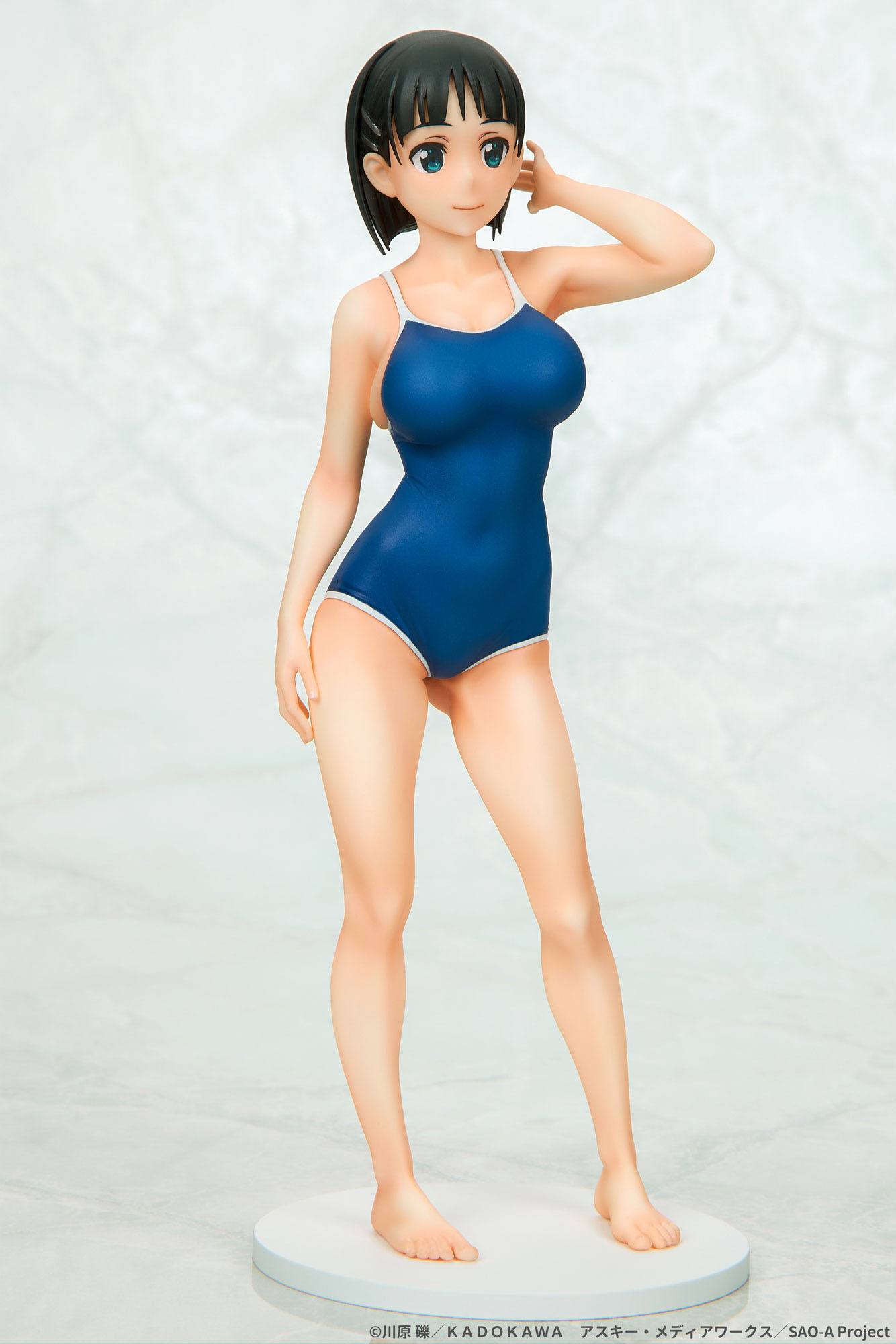 Suguha Kirigaya Navy School Swimsuit ver. Q-Six