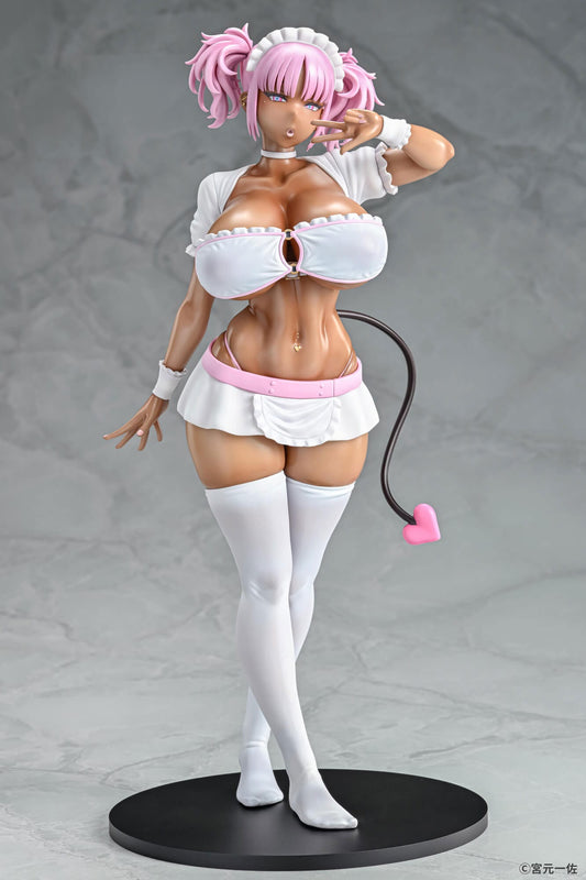 Black Gal Maid Succubus Cocoa Pink Ver. Q-Six - Anime Figuren günstig kaufen