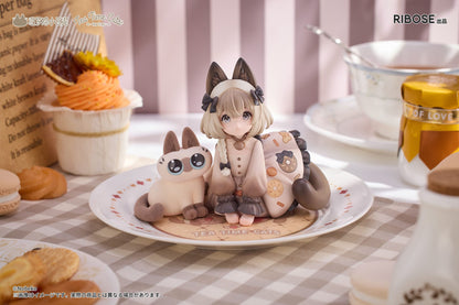 Azuki Tea Time Cats x Siamese Cat Azuki-san Friendship Collaboration Exclusive Set - Anime Figuren günstig kaufen