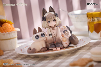 Azuki Tea Time Cats x Siamese Cat Azuki-san Friendship Collaboration Exclusive Set - Anime Figuren günstig kaufen