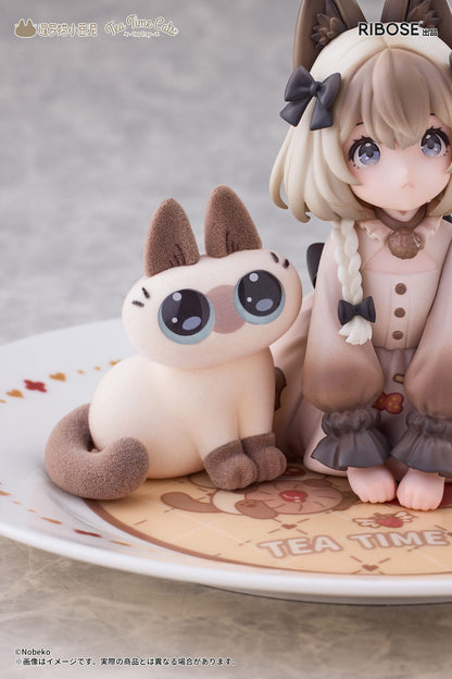 Azuki Tea Time Cats x Siamese Cat Azuki-san Friendship Collaboration Exclusive Set - Anime Figuren günstig kaufen