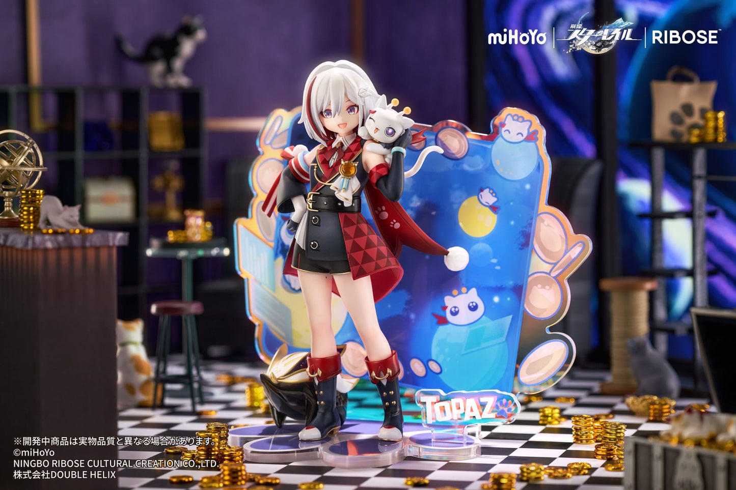 Topaz & Numby Ver. Honkai: Star Rail Rise Up Chibineko Series Ribose - Anime Figuren günstig kaufen