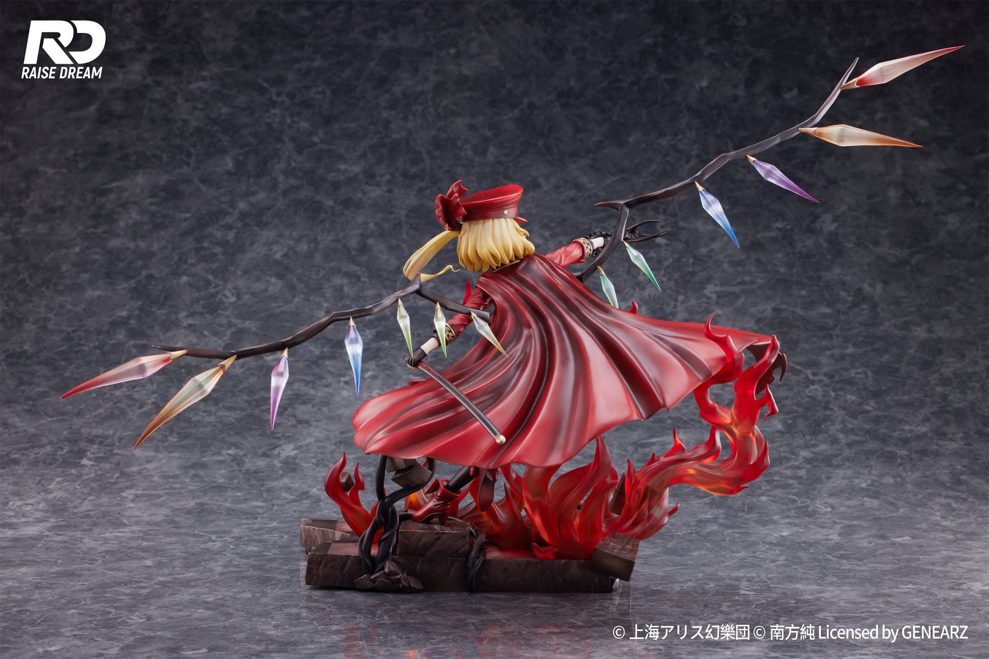 Touhou Project PVC Statue Flandre Scarlet Military Uniform Ver. - Beschädigte Verpackung - Anime Figuren günstig kaufen