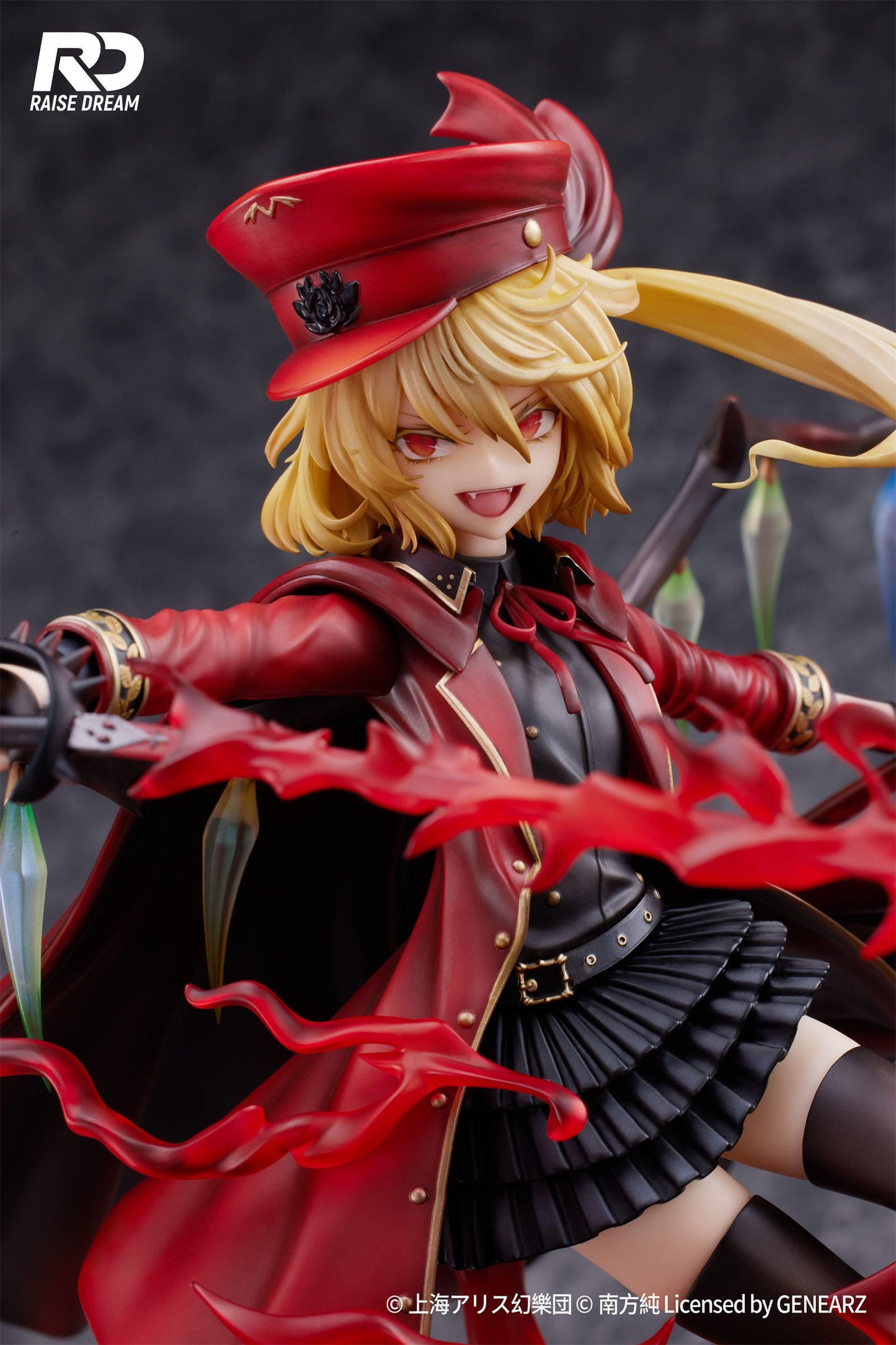 Touhou Project PVC Statue Flandre Scarlet Military Uniform Ver. - Beschädigte Verpackung - Anime Figuren günstig kaufen