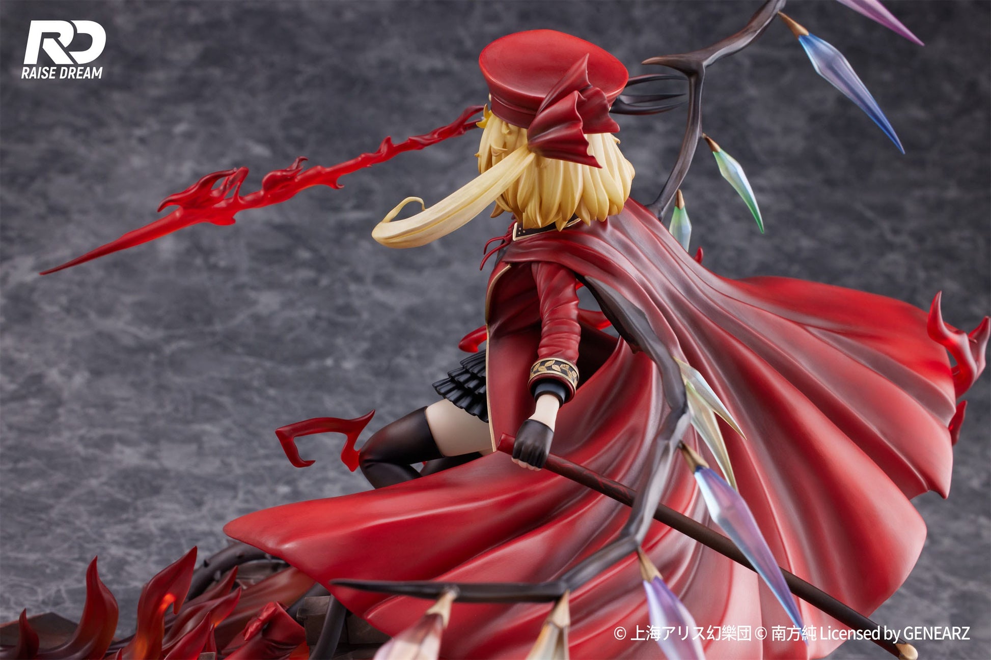 Touhou Project PVC Statue Flandre Scarlet Military Uniform Ver. - Beschädigte Verpackung - Anime Figuren günstig kaufen