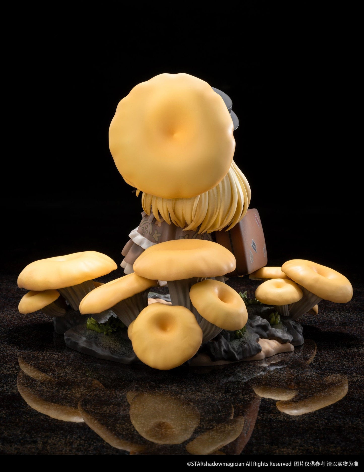 Serie No.3 Pleurotus Citrinopileatus Reverse Studio