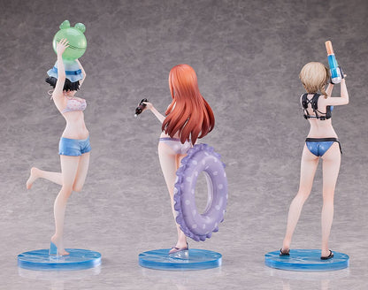 Suzuha Amane, Kurisu Makise, Mayuri Shiina Swimsuit Ver. Solarain