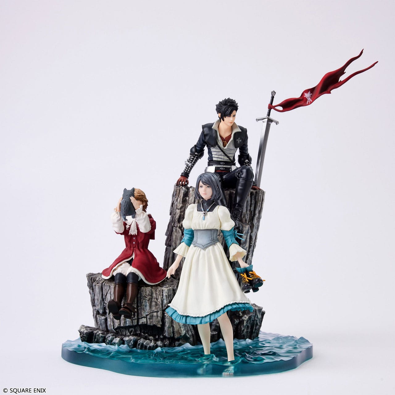 Clive Rosfield, Jill Warrick, Joshua Rosfield & Torgal Diorama Square Enix - Anime Figuren günstig kaufen
