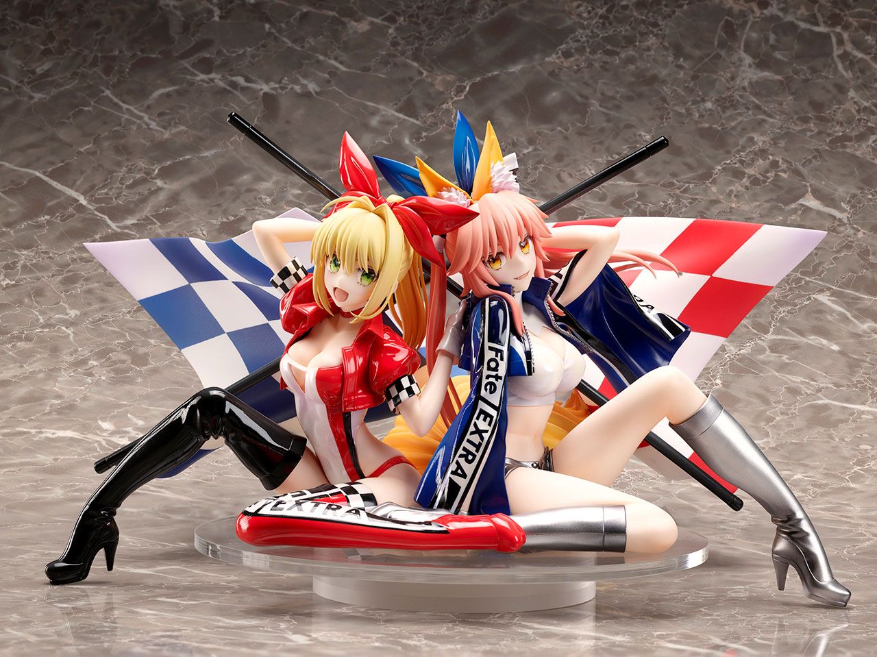Nero Claudius und Tamamo No Mae - Type-Moon Racing - Plusone / Stronger - Anime Figuren günstig kaufen
