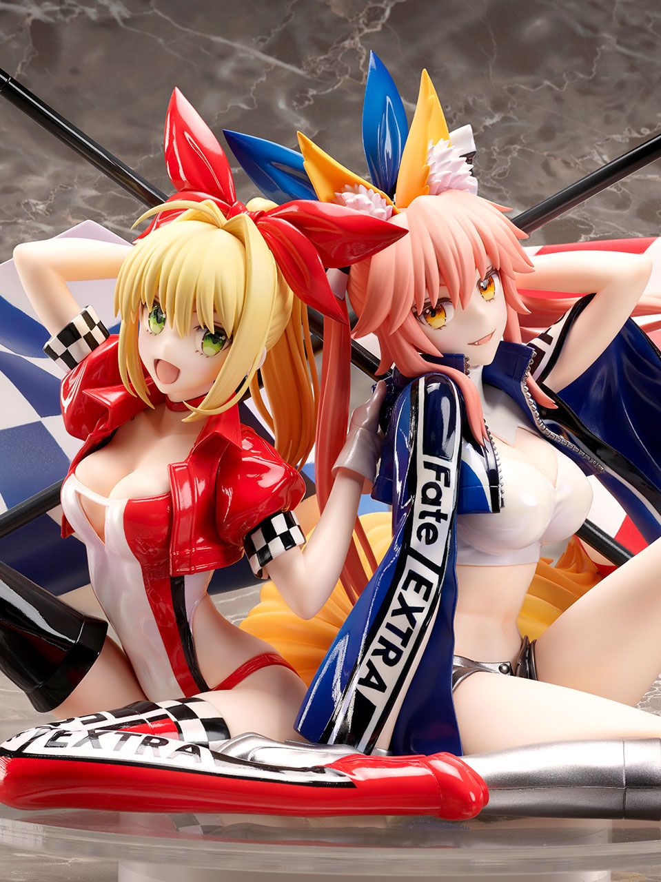 Nero Claudius und Tamamo No Mae - Type-Moon Racing - Plusone / Stronger - Anime Figuren günstig kaufen