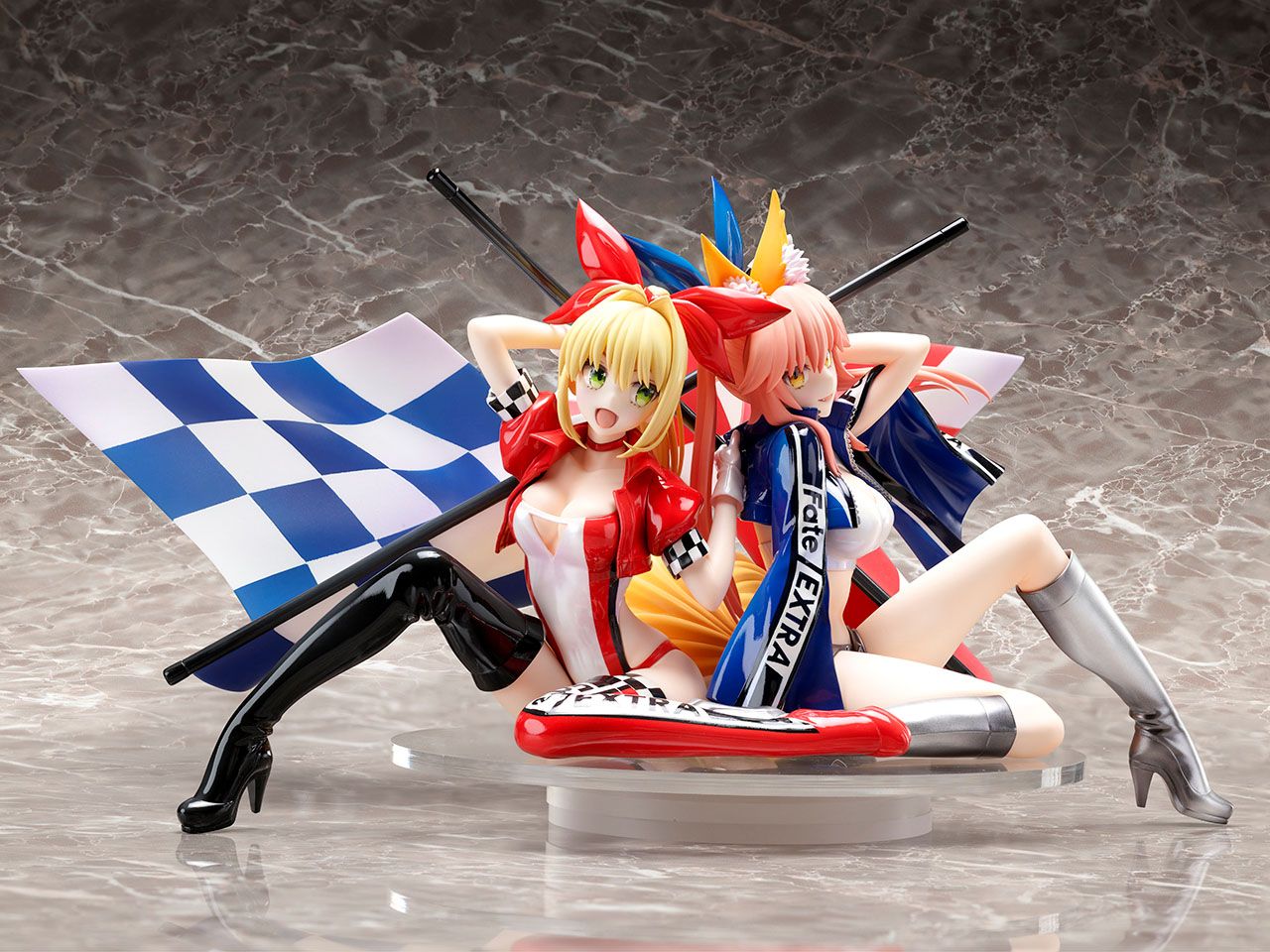 Nero Claudius und Tamamo No Mae - Type-Moon Racing - Plusone / Stronger - Anime Figuren günstig kaufen