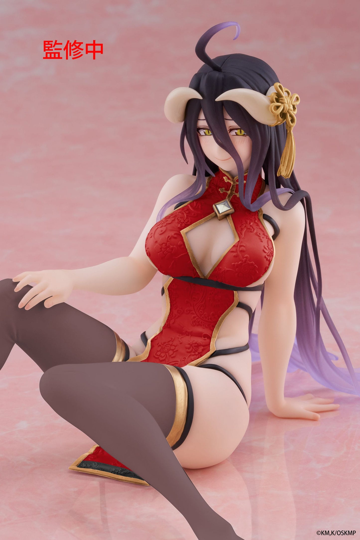Albedo Chinese Dress Ver. Renewal Desktop Cute Figure Taito