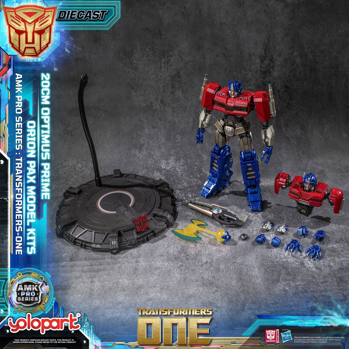 Orion Pax/Optimus Prime Final Form Plastic Model Kit Yolopark